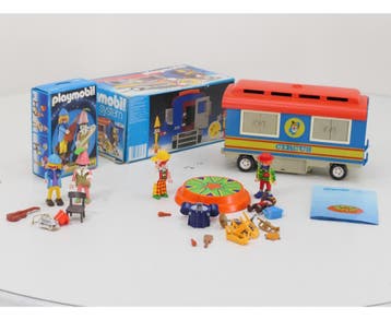 Playmobil 4231 Circusorkest met 3477 Circus Woonwagen en..., Ophalen of Verzenden