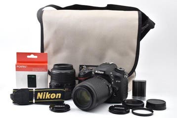 Nikon D7100 + AF-S Nikkor 3.5-5.6/18-55mm G VR + AF-S Nikkor, Nieuw