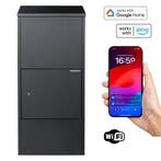 Slimme PakketPanda Classic - XXL Pakketbrievenbus - Met App, Verzenden, Nieuw, Staal, Staande brievenbus