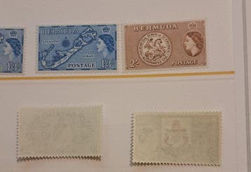 Bermuda 1953/1958 - Volledige serie - Yvert, Gestempeld