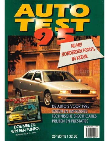 1995 AUTOTEST JAARBOEK NEDERLANDS, Nieuw