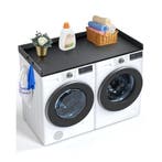 TM was-droogcombinatie werkblad 3-plaat 1370x700x69mm zwart, Auto diversen, Autogereedschap, Verzenden, Nieuw