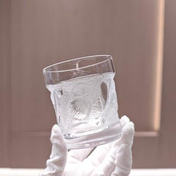 Lalique - Drinkservies (2) - Hibou Owl Series -, Antiek en Kunst