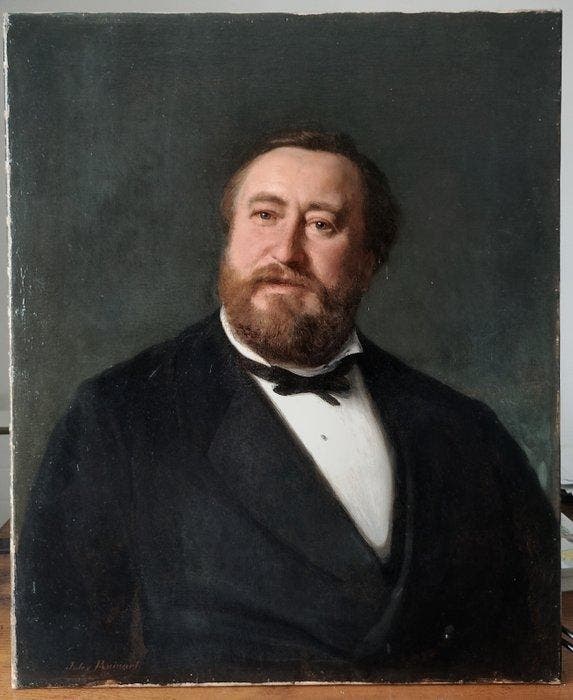 Jules Ruinart de Brimont (1836-1898) - Portrait, Antiek en Kunst, Kunst | Schilderijen | Klassiek