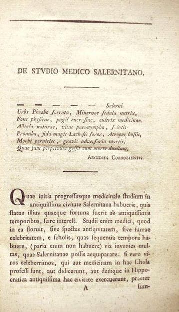 Anonimo. - Regimen Sanitatis Scholae Medicae Salernitanae -