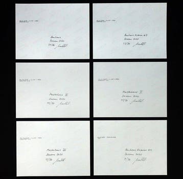 Frank Machalowski - Portfolio of 6 pictures from Bauhaus, Antiek en Kunst