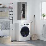 vidaXL Bovenkast 34,5x34x90 cm grijs sonoma eikenkleurig, Verzenden, Nieuw