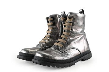 Shoesme Veterboots Meisjes in maat 32 Zilver, Verzenden, Schoenen