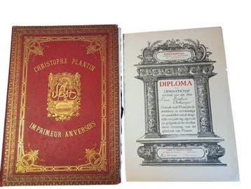 Max Rooses / Jos. Maes - Christophe Plantin - 1883, Antiek en Kunst, Antiek | Boeken en Manuscripten