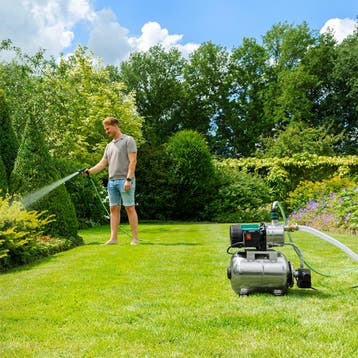 Hydrofoorpomp / hydrofoorset met drukschakelaar – 1000W -, Tuin en Terras, Verzenden, Nieuw