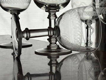 Val Saint Lambert - Verre à eau (6) - EAU / VERRES À VIN -