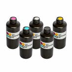 Complete kleuren set UV-inkt voor UV-printer 5x1000ml, Computers en Software, Nieuw