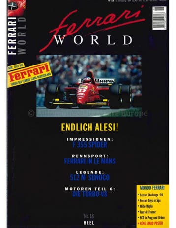 1994 FERRARI WORLD MAGAZINE 18 DUITS, Nieuw