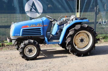 Veiling: Minitractor Iseki Sial 23 Diesel 23pk, Ophalen