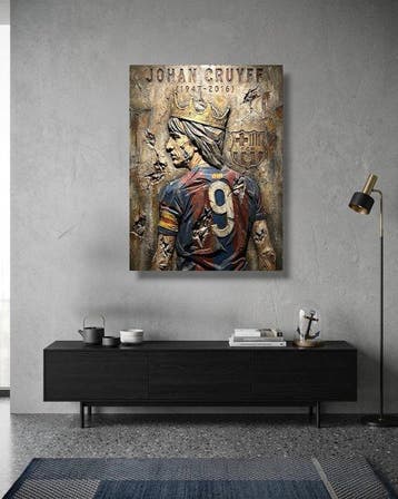 Makayhos - [Canvas L] King Cruyff – Total Legacy, Nieuw