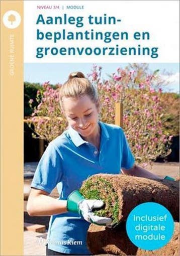 Aanleg tuinbeplantingen en groenvoorziening, incl. digitale, Verzenden, Gelezen, Ontwikkelcentrum