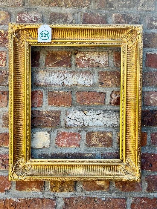 Lijst - 221. Oude goud vergulde schilderijlijst. Voor, Antiek en Kunst, Antiek | Overige Antiek