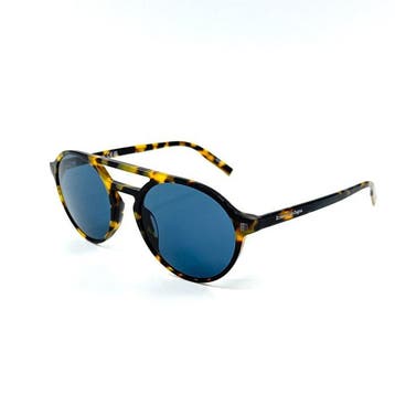 Ermenegildo Zegna - *NEW* - Brown Acetate - Blue Lenses -, Nieuw
