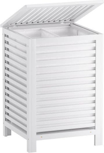 SMIBUY Bamboe Wasmand 120L | Retour deal | Nu extreem goe..., Mand, Verzenden, Zo goed als nieuw, Rechthoekig