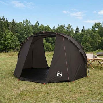 vidaXL Vistent 5-persoons waterdicht bruin, Verzenden, Nieuw