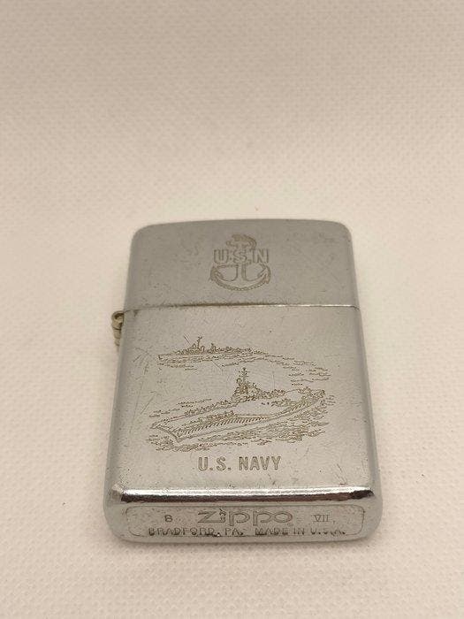 Zippo - US NAVY ZIPPO - Zakaansteker - Staal, Collections, Articles de fumeurs, Briquets & Boîtes d'allumettes