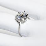 Verlovingsring - 14 karaat Witgoud - 5.00ct. tw. Diamant