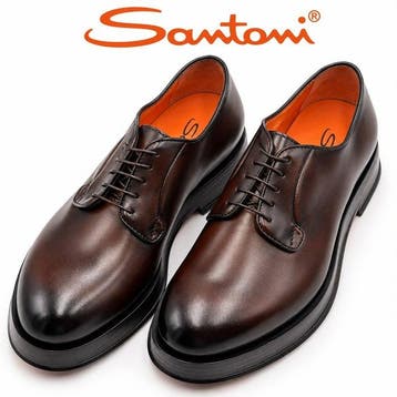 Santoni - Veterschoenen - Maat: EU 42, Nieuw