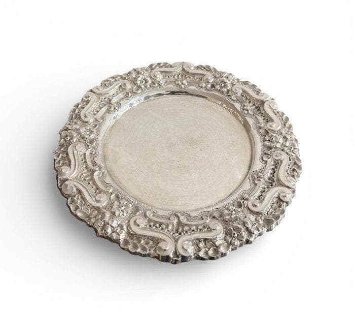 Plateau plat - Argent 833, Antiquités & Art, Antiquités | Argent & Or