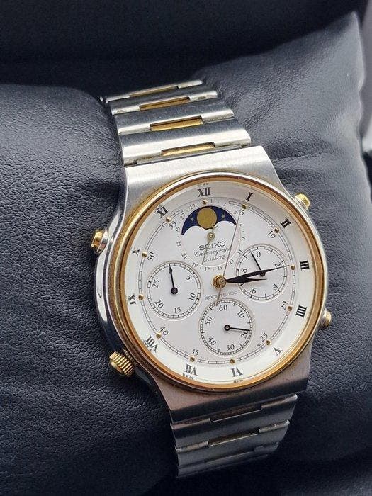 Seiko - Chronograph - Zonder minimumprijs - Heren -, Bijoux, Sacs & Beauté, Montres | Anciennes | Antiquités