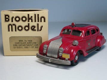 Brooklin Models 1:43 - Modelauto - Chrysler Airflow 1934 San