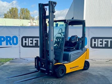Jungheinrich EFG320-400ZZ (2018) freelift sideshift +VIDEO, Zakelijke goederen, 2000 tot 3000 kg, Elektrisch, Heftruck, Jungheinrich