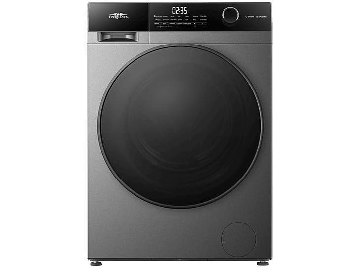 Everglades - Wasmachine Voorlader - 10 kg - Titanium Grey, Electroménager, Lave-linge, Envoi