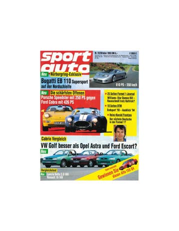 1993 SPORT AUTO MAGAZINE 10 DUITS, Ophalen of Verzenden, Nieuw