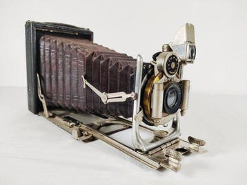 Agfa, Emil Wünsche 2 Antique ca. 1920 Appareil photo