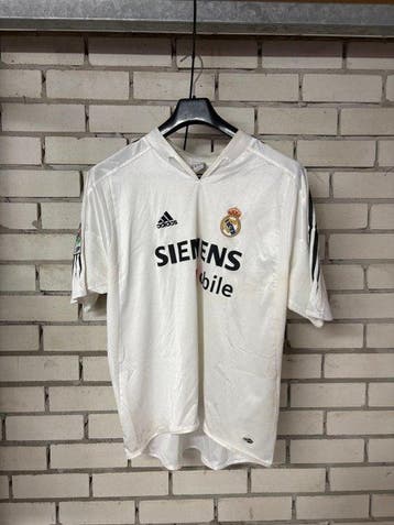 Origineel Adidas Real Madrid thuisshirt – Siemens Mobile –, Nieuw