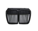 Mat Zwarte Nieren Gril BMW 3 serie E30 B0108