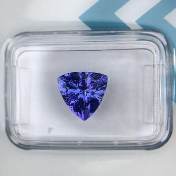 Sans prix de réserve - 1 pcs Bleu, Violet Tanzanite - 2.03