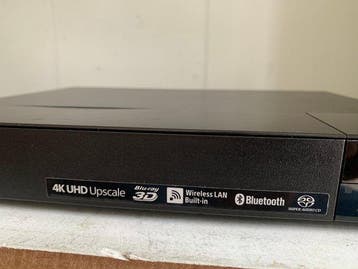 Sony Blu-ray/DVD Speler - 4K Upscale, 3D, Wi-Fi + Originele