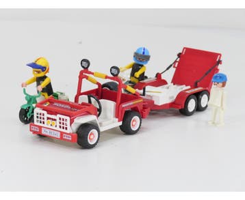 Playmobil 3143 tereinwagen met motoren VVP #9567, Ophalen of Verzenden