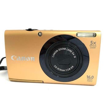 Canon PowerShot A3400 IS Gold 16.0MP 5x Optical Zoom Digital, Nieuw