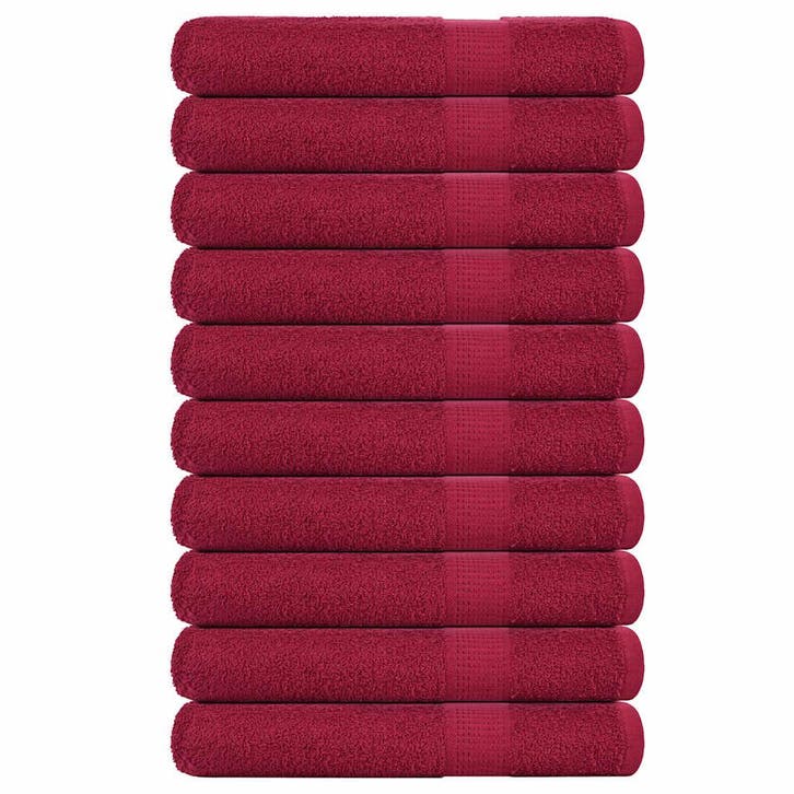 vidaXL Saunahanddoeken FROGN 10 st 80x200 cm 360 g/m², Maison & Meubles, Salle de bain | Linge de bain & Accessoires, Envoi