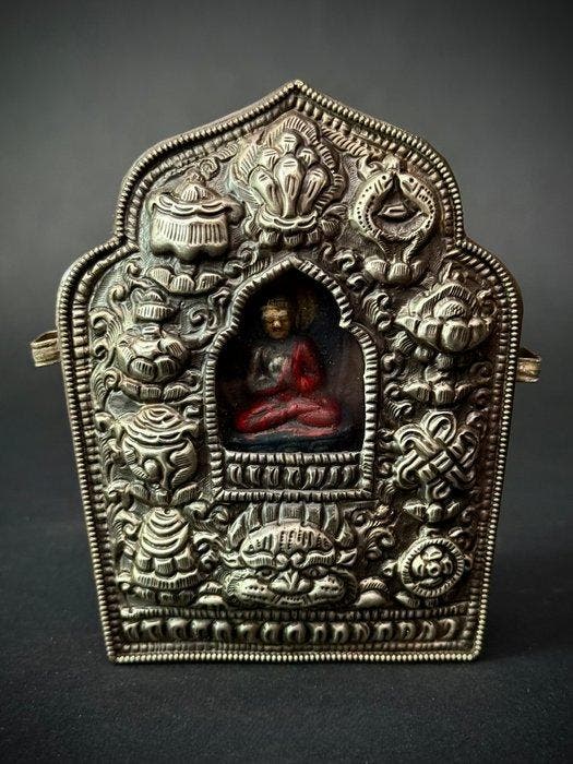Ghau - Koper, Legering, Brons, Zilver - 1970-1980,, Antiquités & Art, Art | Art non-occidental