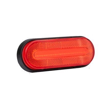Fristom LED Markeringslamp Rood ADR + 0,5m Kabel, Ophalen of Verzenden