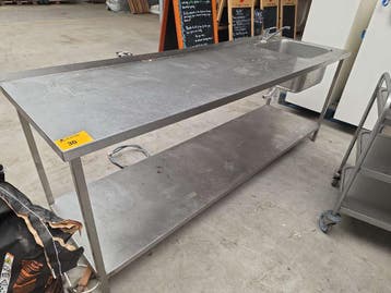 rvs spoeltafel