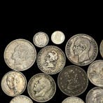 Wereld. Lote de 218 gramos de monedas de plata., Postzegels en Munten, Munten | Europa | Niet-Euromunten