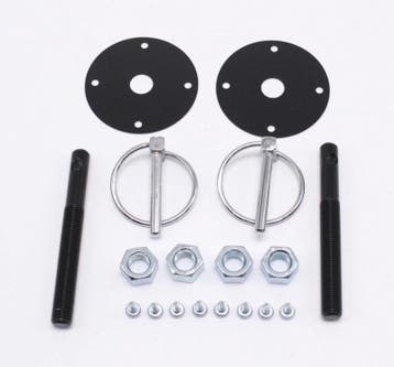 Hood pin kit Zwart. Motorkap snel sluiting, Ophalen of Verzenden, Nieuw