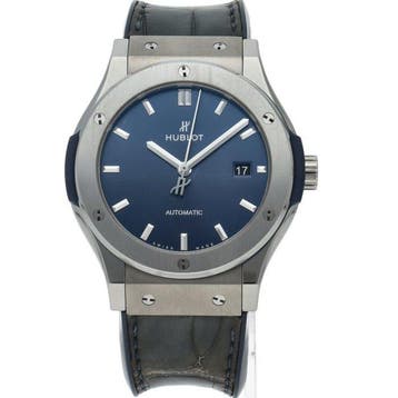 Hublot - Classic Fusion Titanium Blue 1.7 - 542.NX.7170.LR, Nieuw