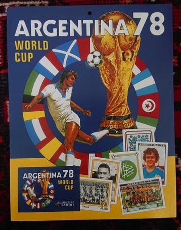 1978 Panini World Cup 1978+1982 - Advertising posters -