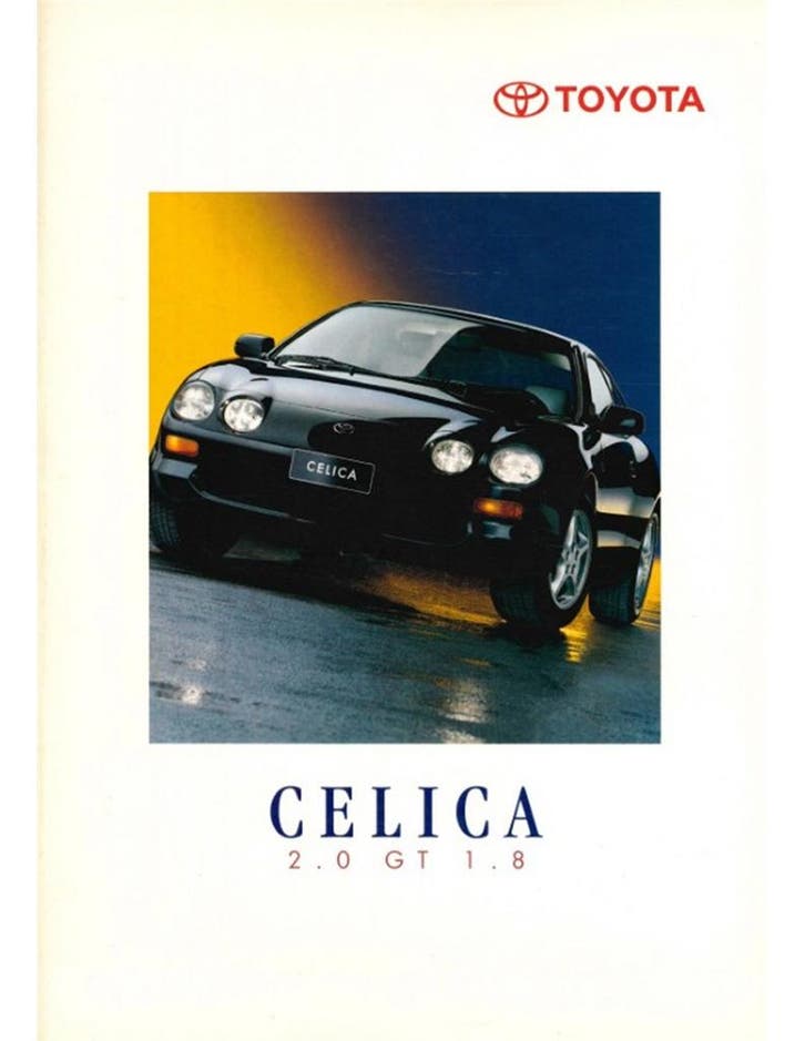 1994 TOYOTA CELICA BROCHURE, Livres, Autos | Brochures & Magazines