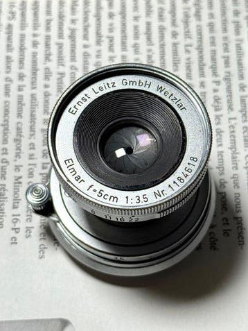 Leica Elmar f=5cm 1:3.5 Nr.1184618 Cameralens